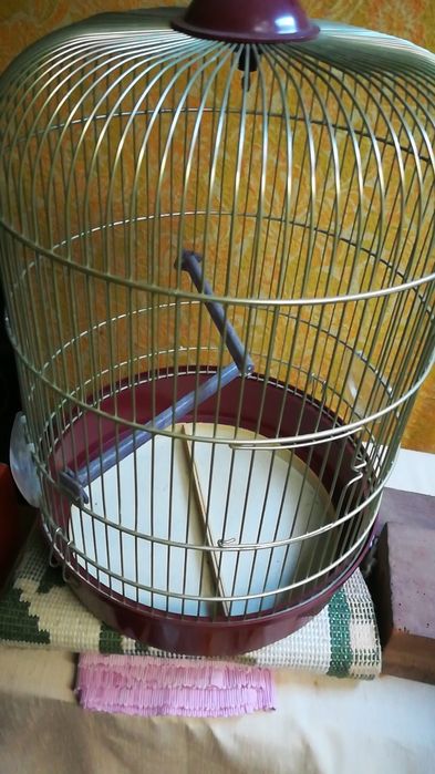 Gaiola com pé, impecável.