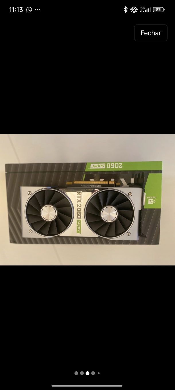 Nvidea RTX 2060 SUPER FE