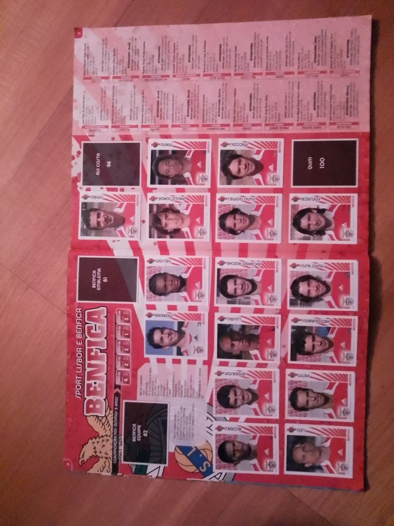 Caderneta de futebol liga portuguesa 2006/07