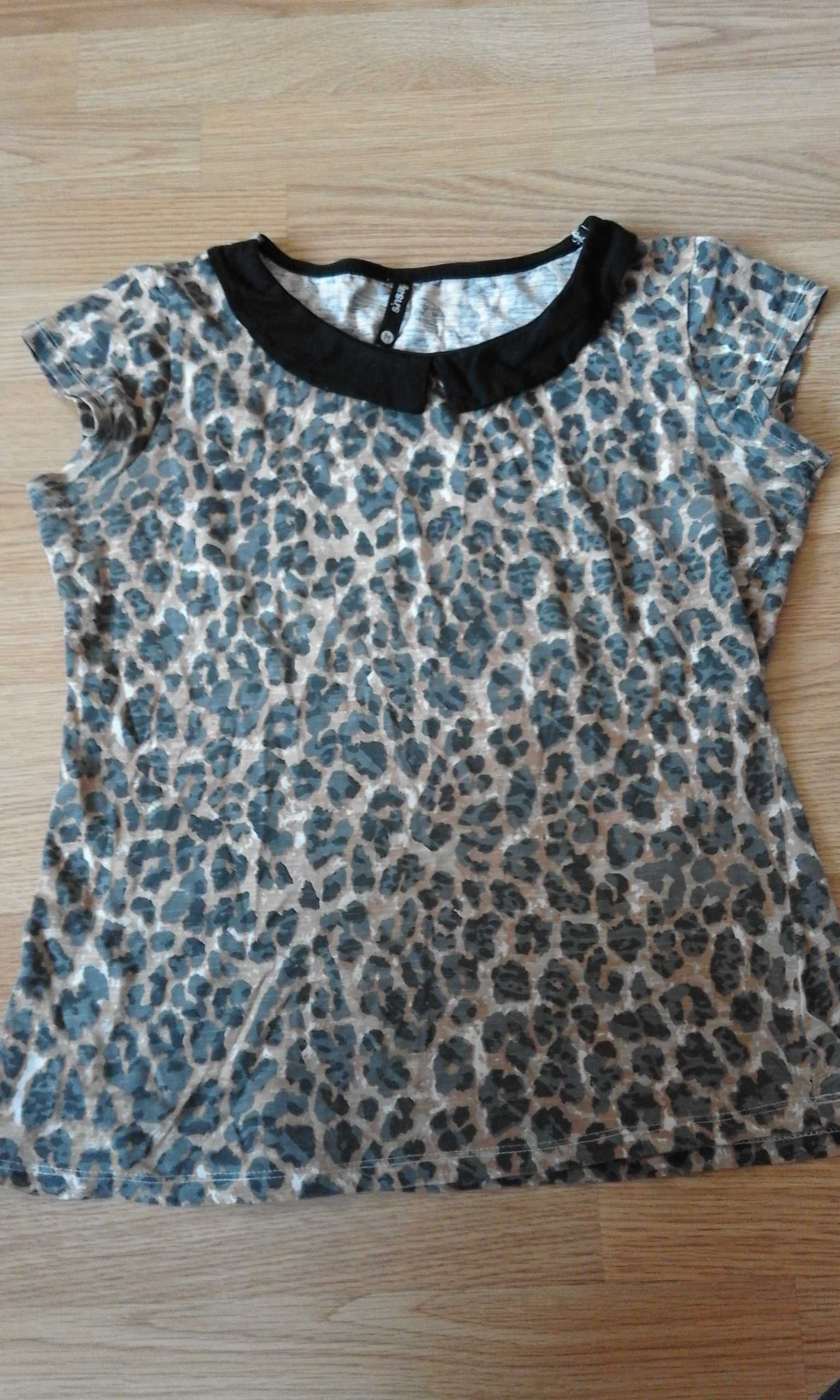 bluzka Sinsay 38 w panterkę