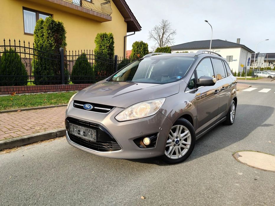 Ford Grand C-MAX 1.6 16V 150KM klima tempomat 2xPDC g. szyba g. fotele OPŁACONY