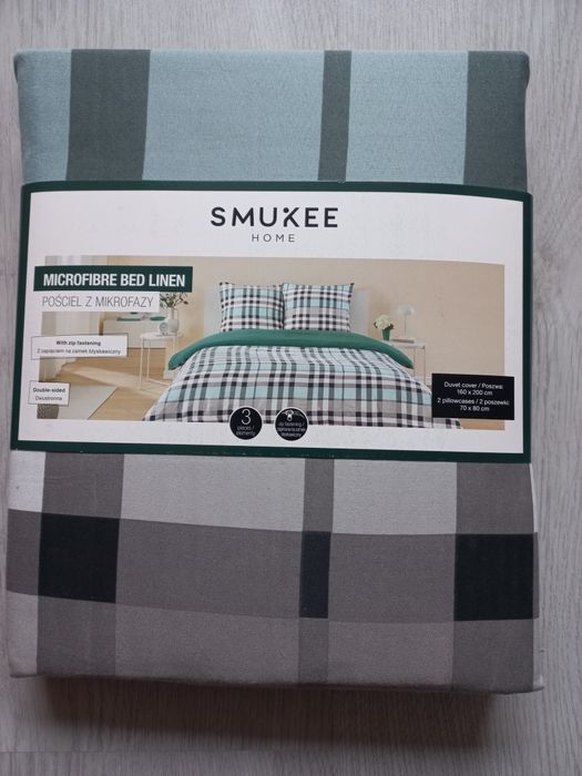 Smukee pościel z mikrofazy 160x200cm 2szt