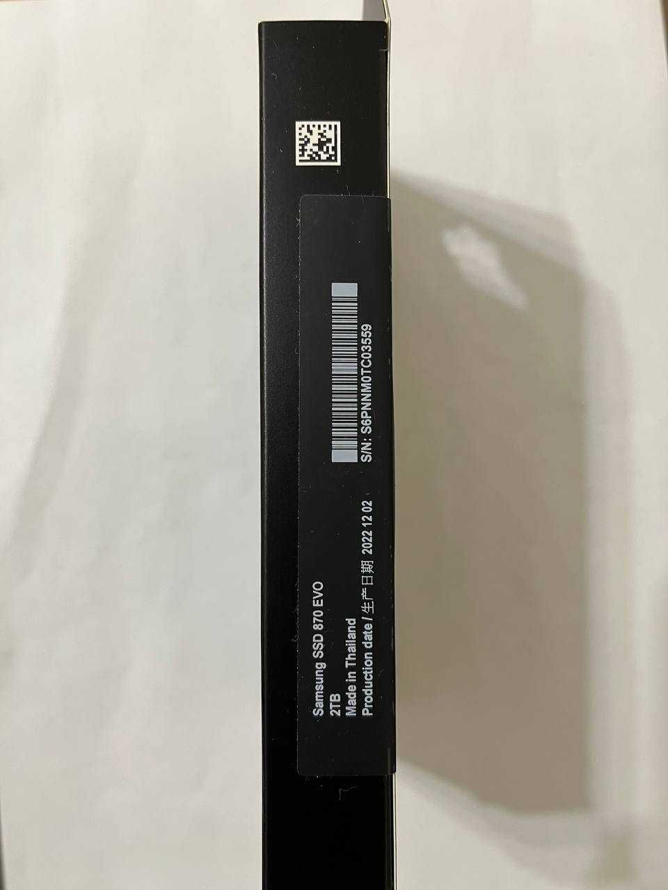 SSD накопичувач Samsung 870 EVO 2 TB (MZ-77E2T0BW)