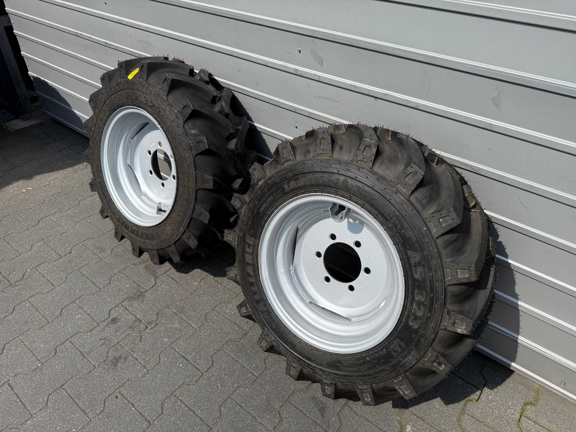 Komplet kół balonowych 10x15,3 jodełka URSUS C330 C360 nowe Alliance