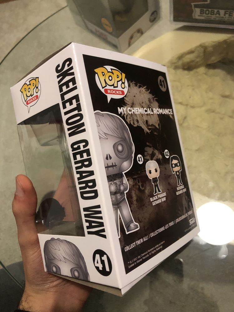 Funko Pop Skeleton Gerard Way MCR Special Edition