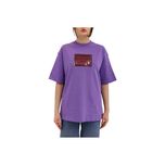 Футболка Acne Studios Inflatable Patch T-Shirt Iris Purple