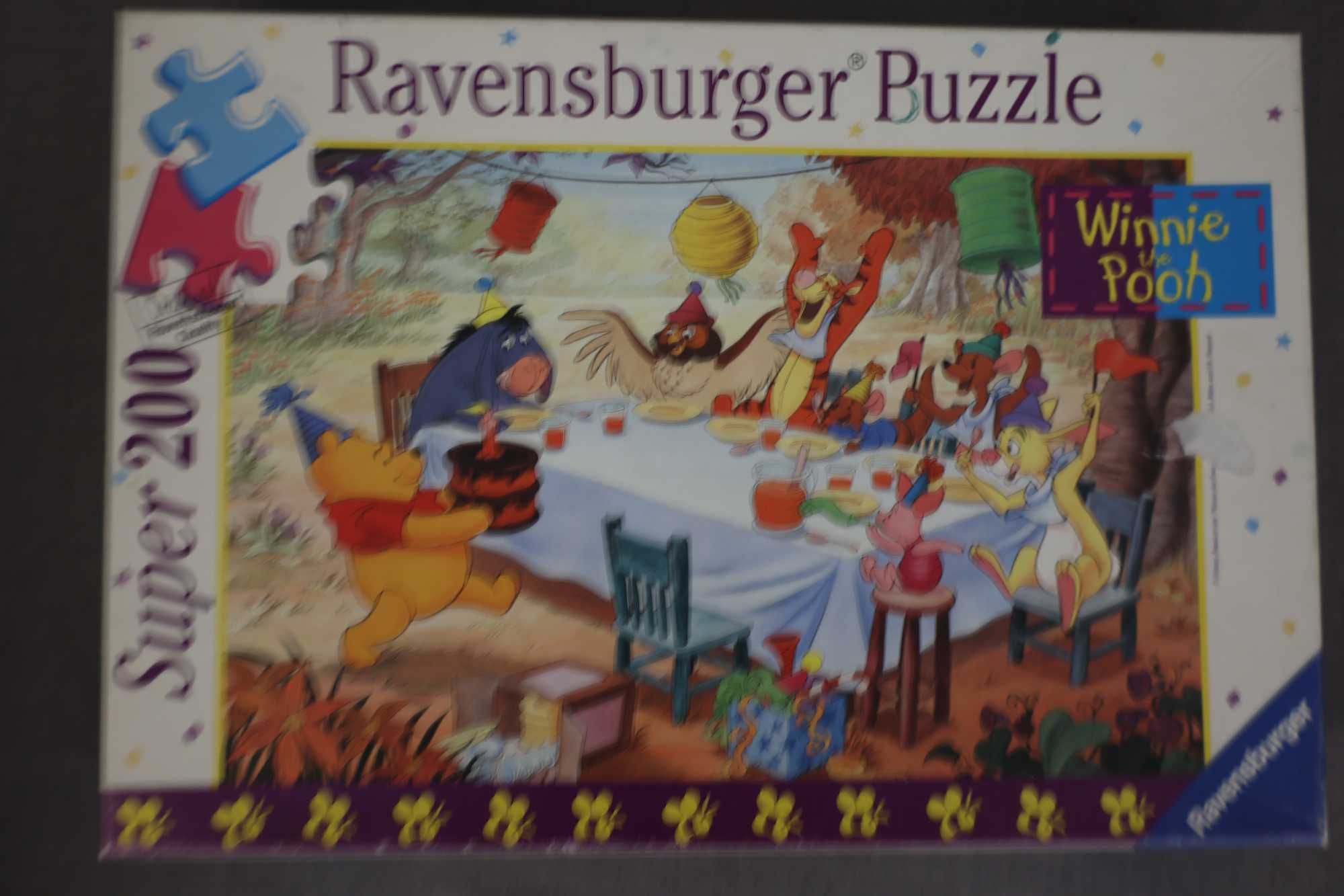 Puzzle Ravensburger 200 Disney Kubuś Puchatek urodziny