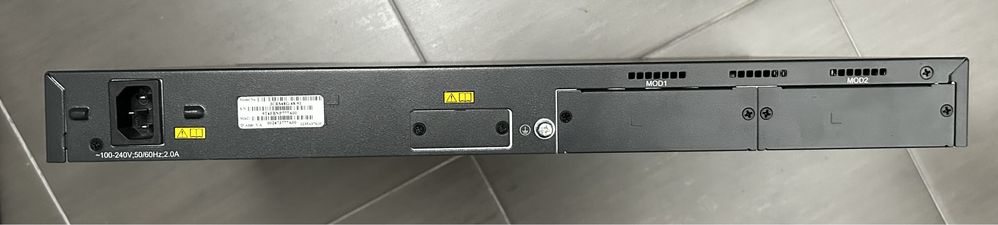 Switch 3com Switch 4800 48-port 3CRS48G-48-91