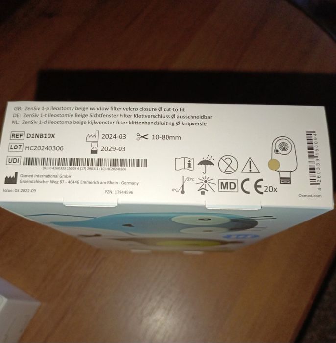 Калоприймач ZenSiv D1CLB10XV та D1NB10X