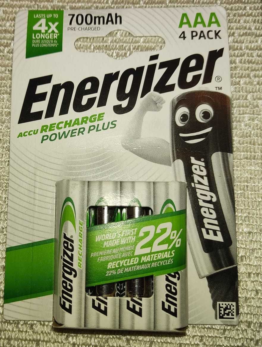 Akumulatorki Energizer AAA - 4 sztuki