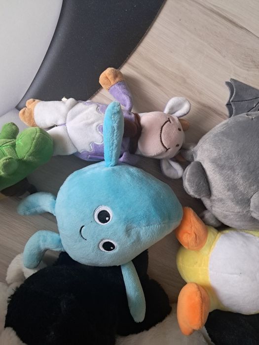 Maskotki różne komplet