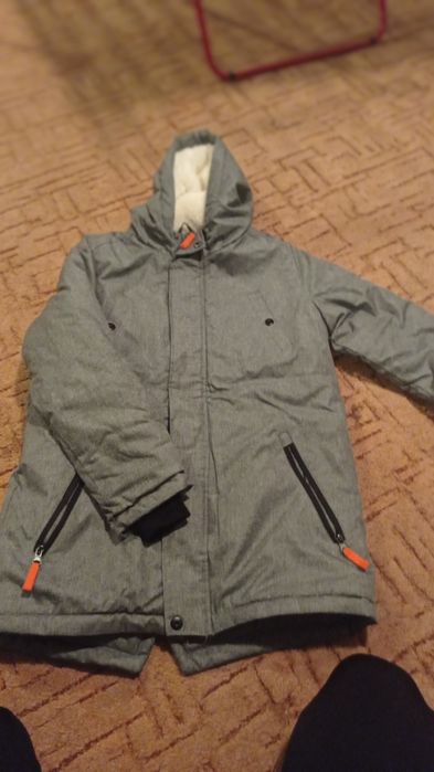 Kurtka chłopięca zimowa 134/140