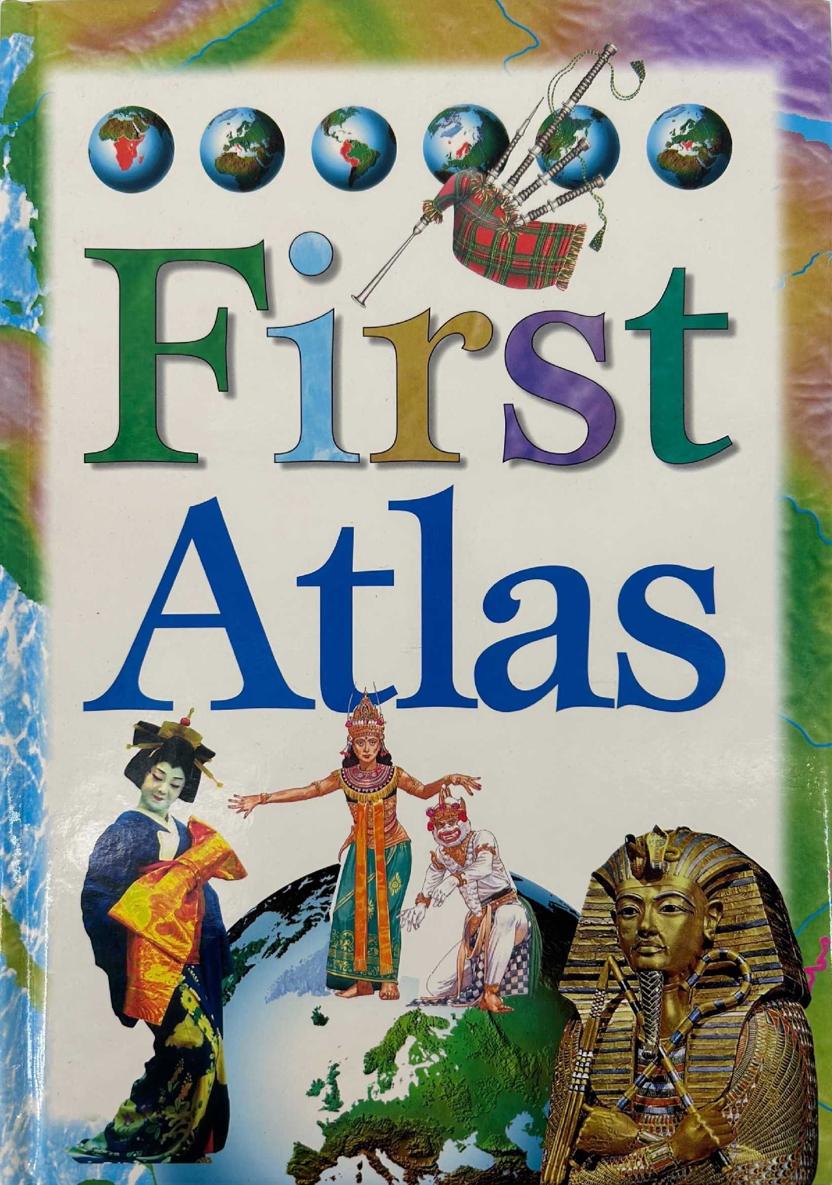First atlas	Philip Steele atlas po angielsku dla dzieci