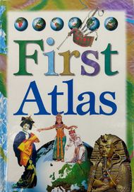 First atlas Philip Steele atlas po angielsku dla dzieci