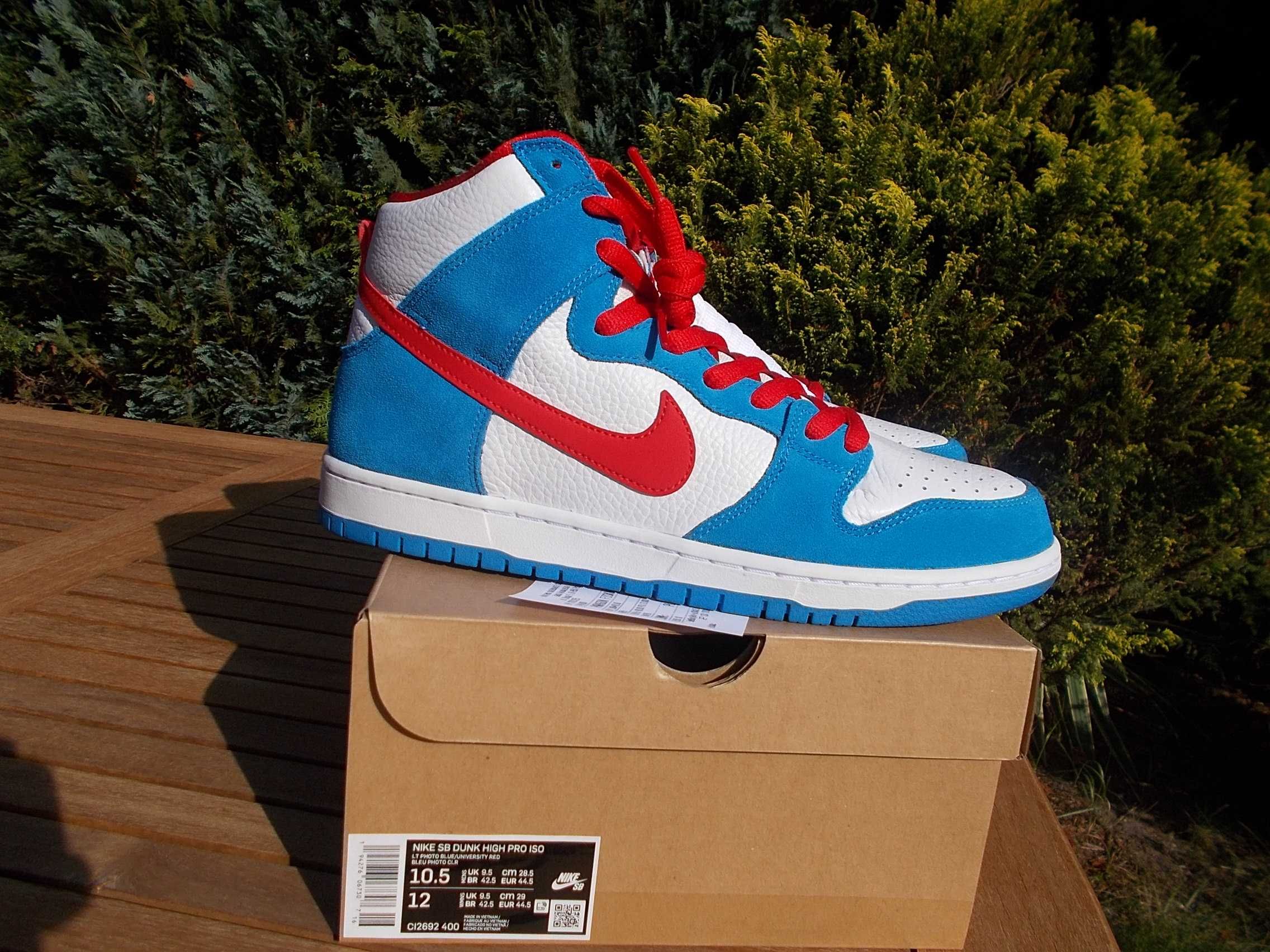 (Eur 44,5 - us 10,5) Nike SB Dunk High "Doraemon" Dunk low CI2692,-400