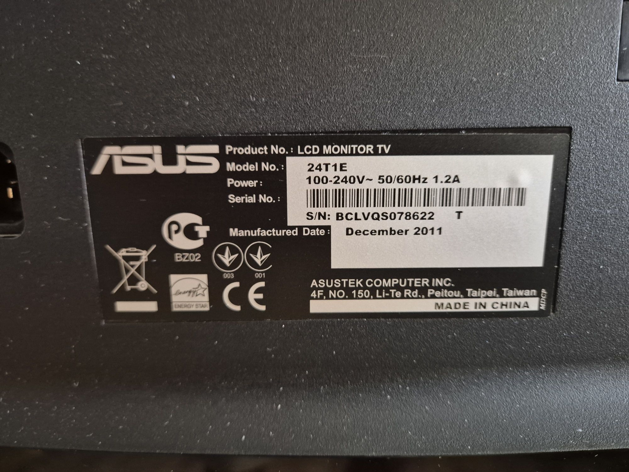 Monitor Telewizor Asus 24t1e