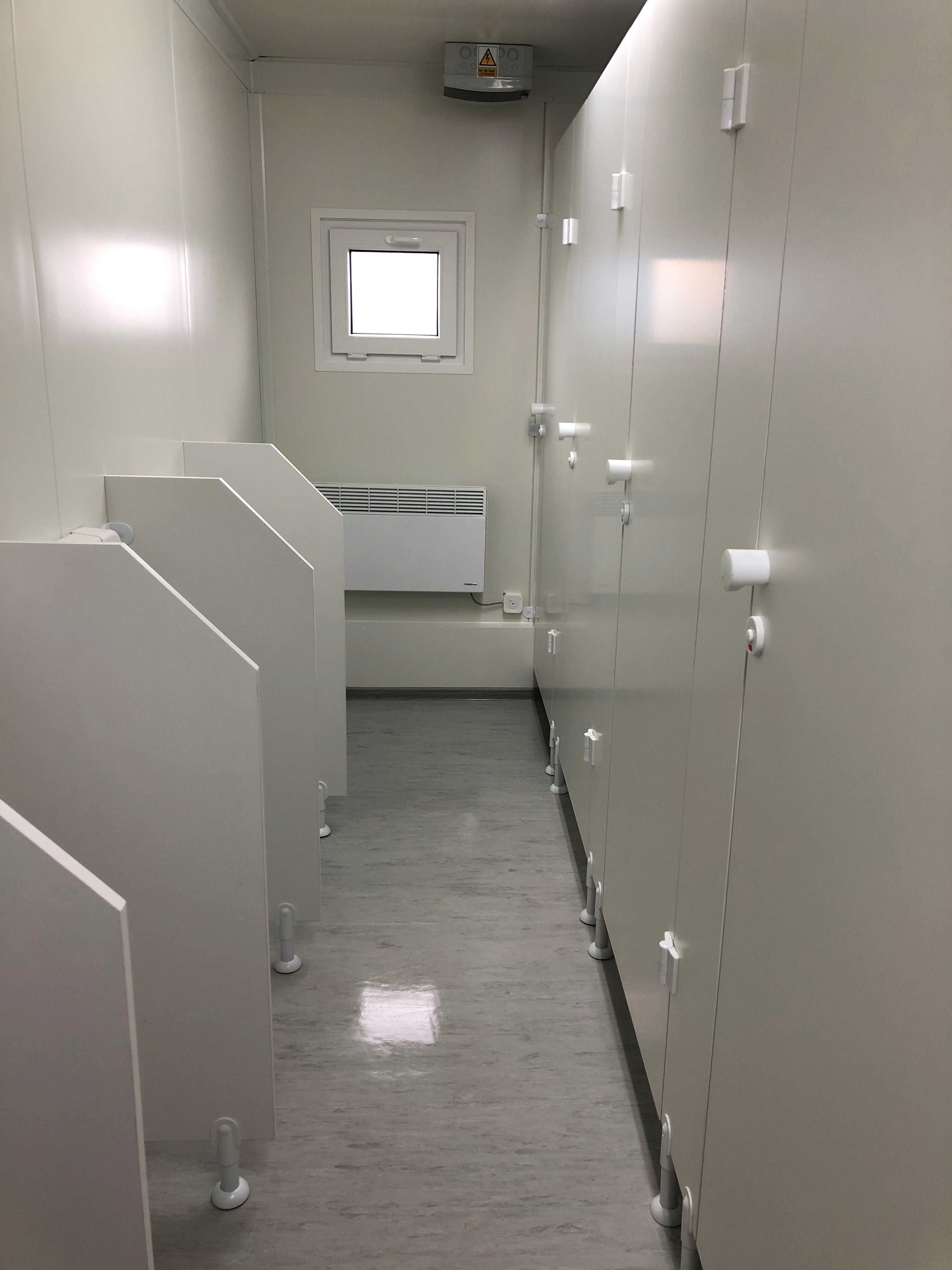 Kontener sanitarny z prysznicem i sanitariatem WC – MS 20