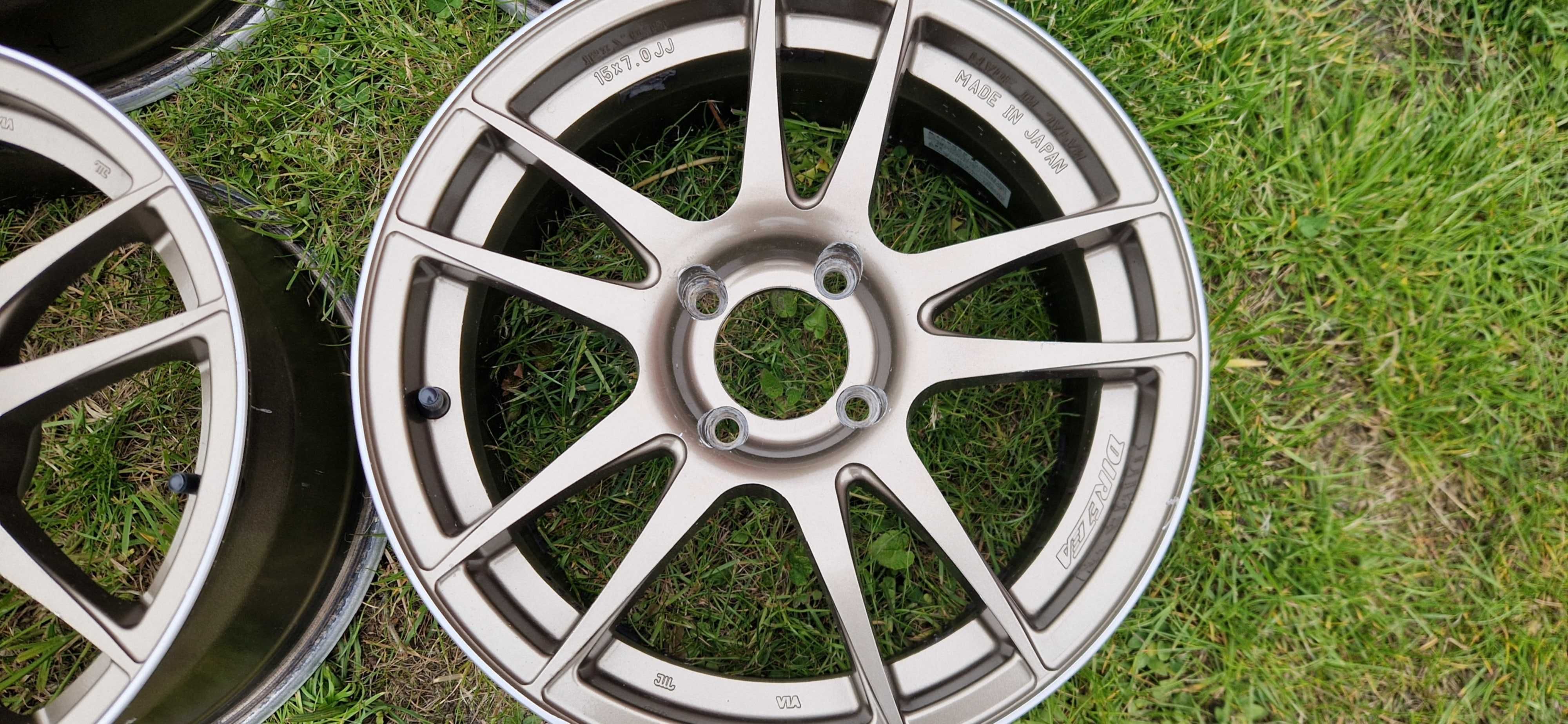 felgi Kosei Direzza JDM - 7x15" ET38 4x100 (oz work enkei bbs dtc p1)
