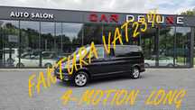 Volkswagen Multivan FV 23% / LONG / 4-MOTION / EL. DRZWI / SKÓRA / Virtual / Hak