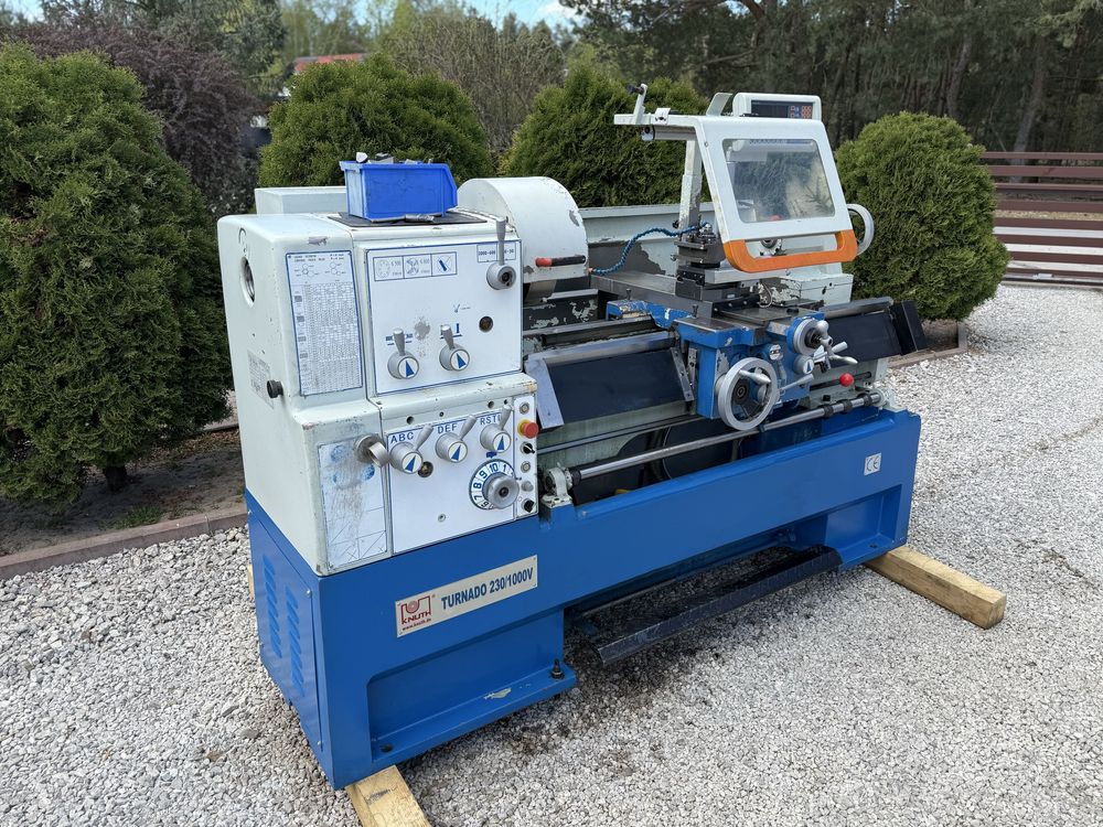 Tokarka do metalu Knuth Turnado 230/1000v 2019 rok z Niemiec