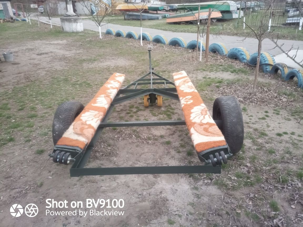 Лафет для лодки ла