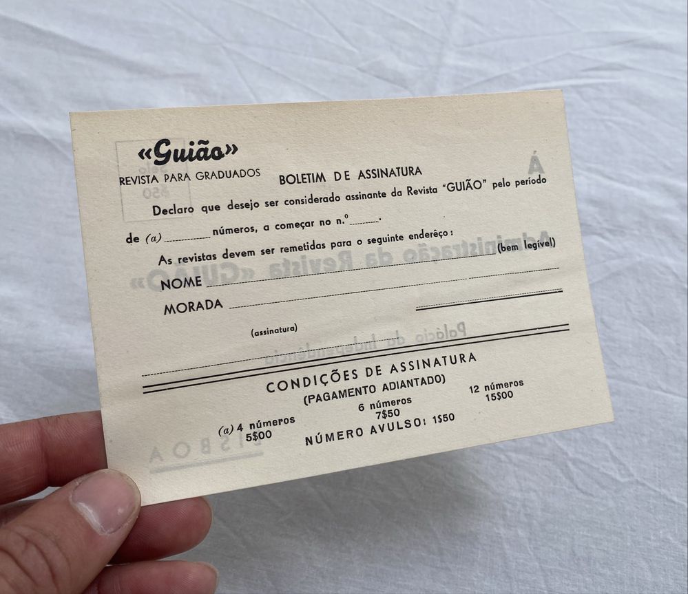 Lote 16 revistas Guião Graduados da Mocidade Portuguesa fascismo 1949