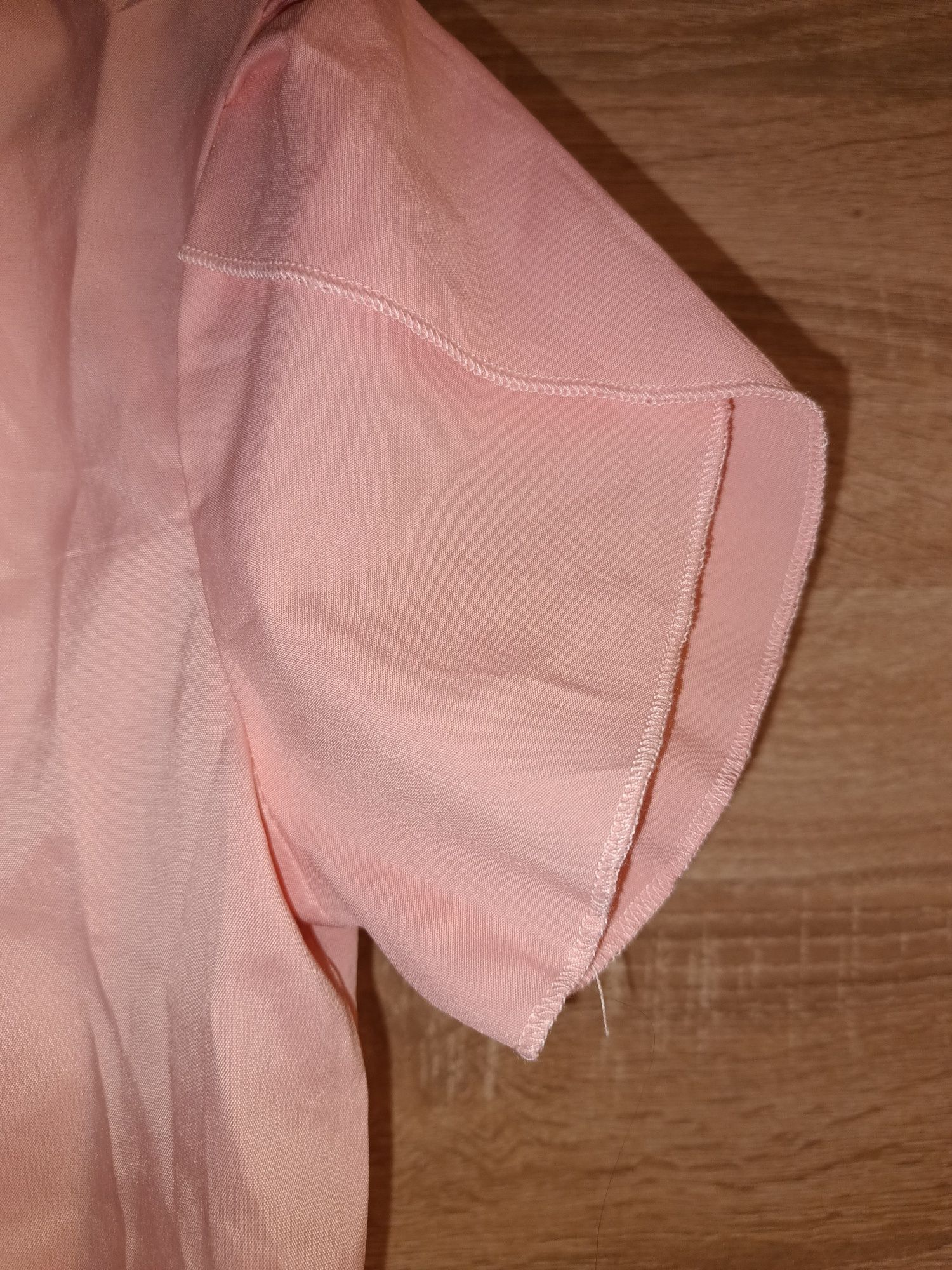 Блузка рубашка размер М цвет розовый