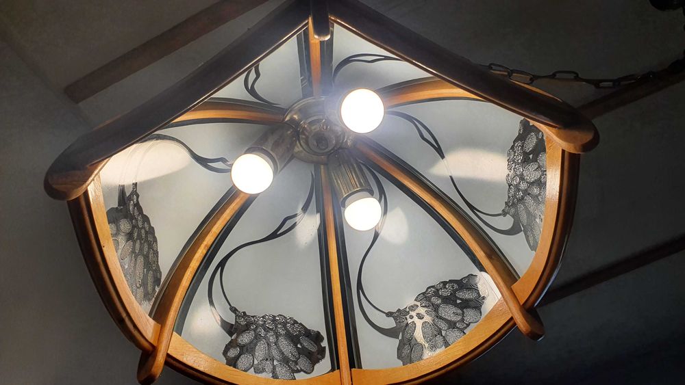 Lampa wisząca  Żyrandol  z łańcuchem