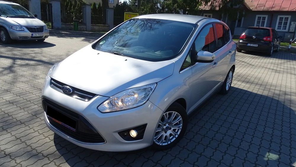 Ford C-MAX FORD C-MAX 1,6 DIESEL, klima,alu,elektryka,skóra,nawigacja,czujniki,
