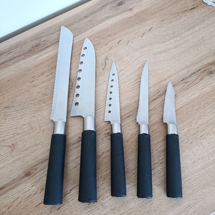 5 x noże kuchenne rostfrei