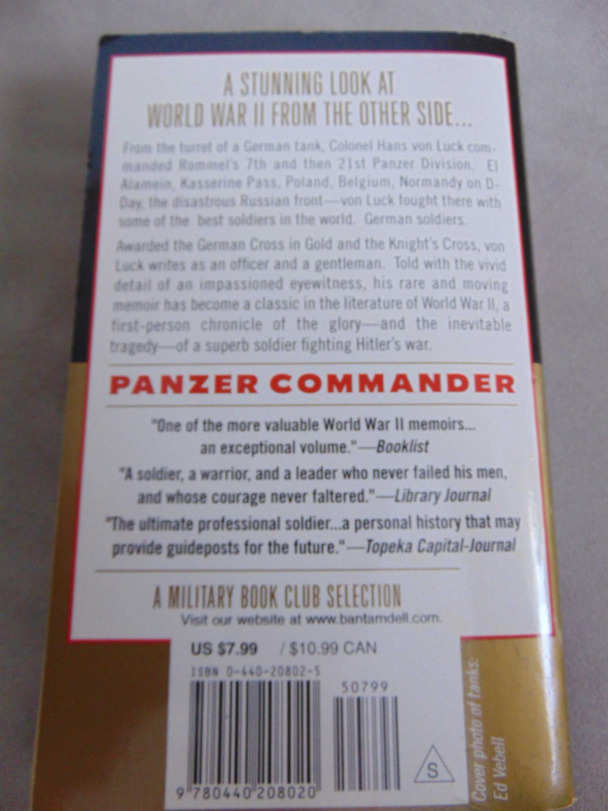 Panzer Commander - Hans von Luck, wstęp - Stephen E. Ambrose