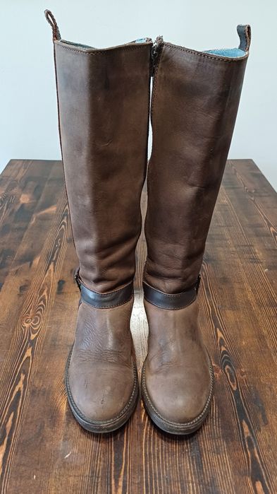 Kozaki Tommy Hilfiger rozm. 37 skóra