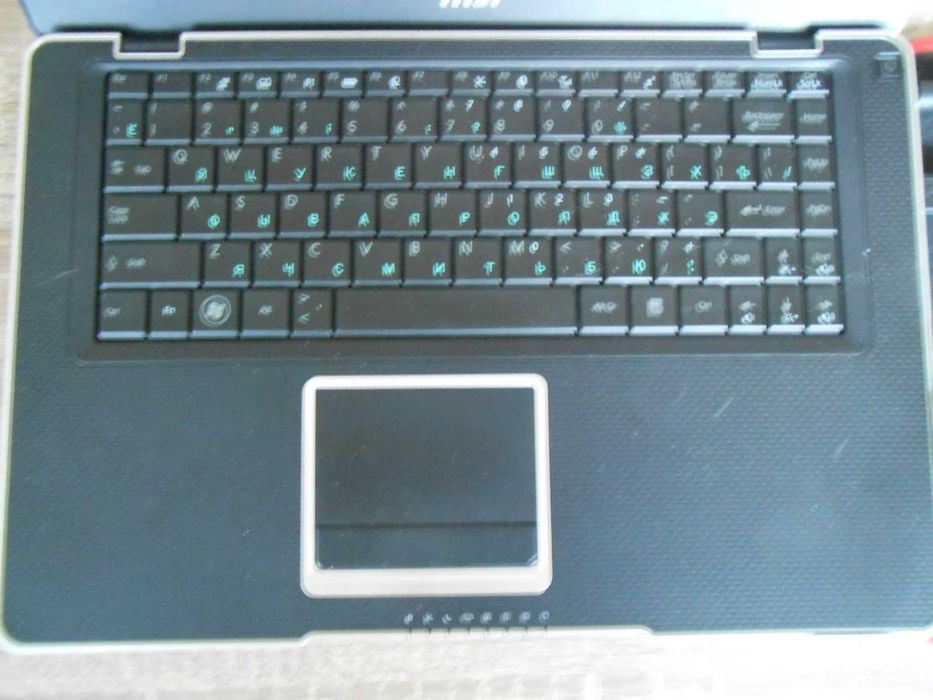 MSI X410 нетбук ноутбук мини рабочий без SSD