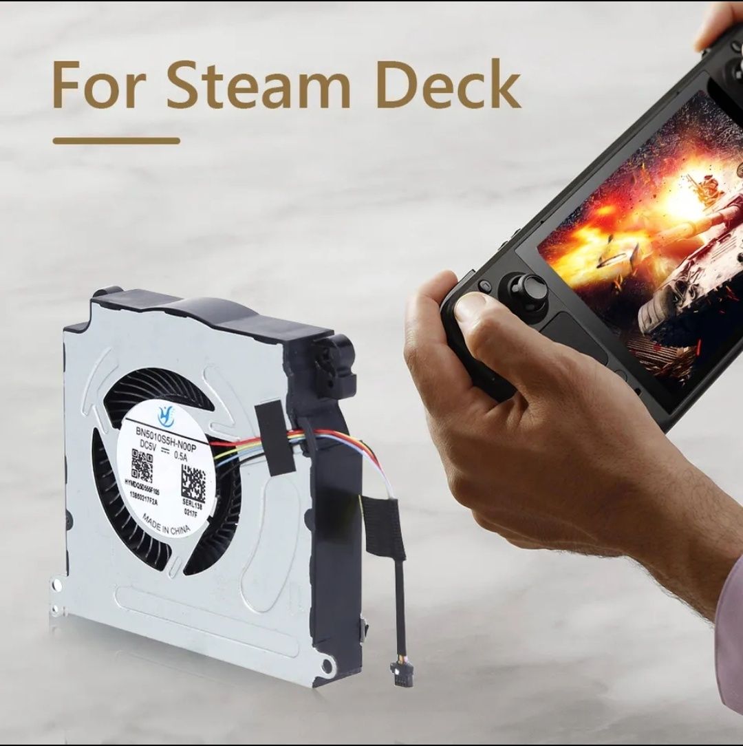 Cooler for Steam Deck