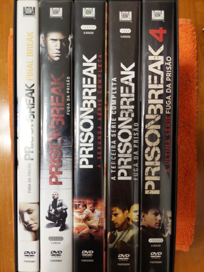 Dvd Série Prison Break edição colecionador edição Portuguesa selo igac
