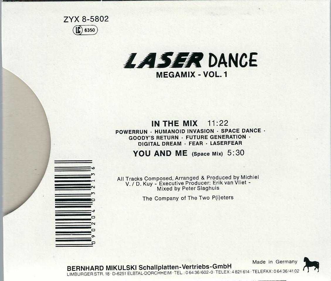 Maxi CD Laserdance - Megamix Vol. 1 (1988)