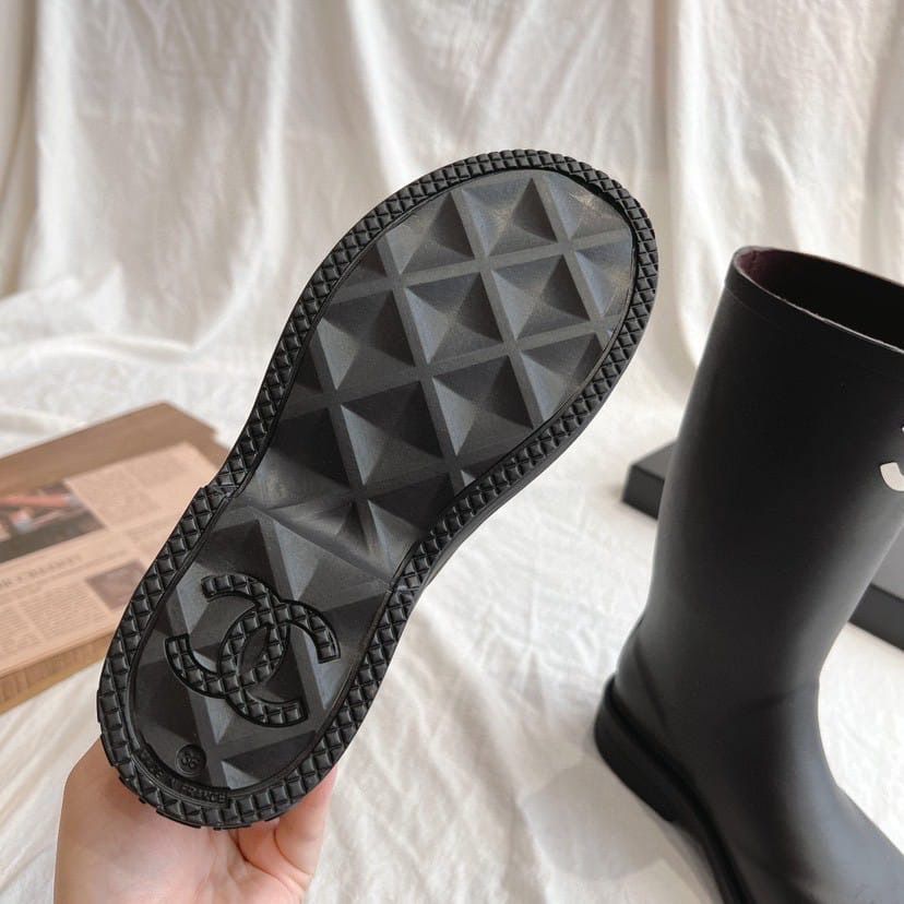 Резиновые сапоги chanel Rubber Raine