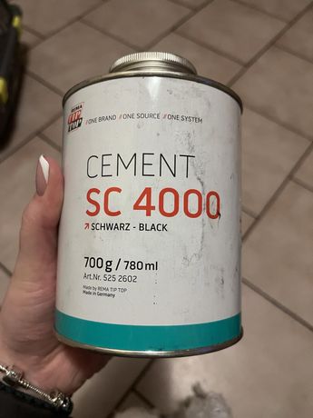 Klej Wulkanizacyjny CEMENT SC4000 + utwardzacz