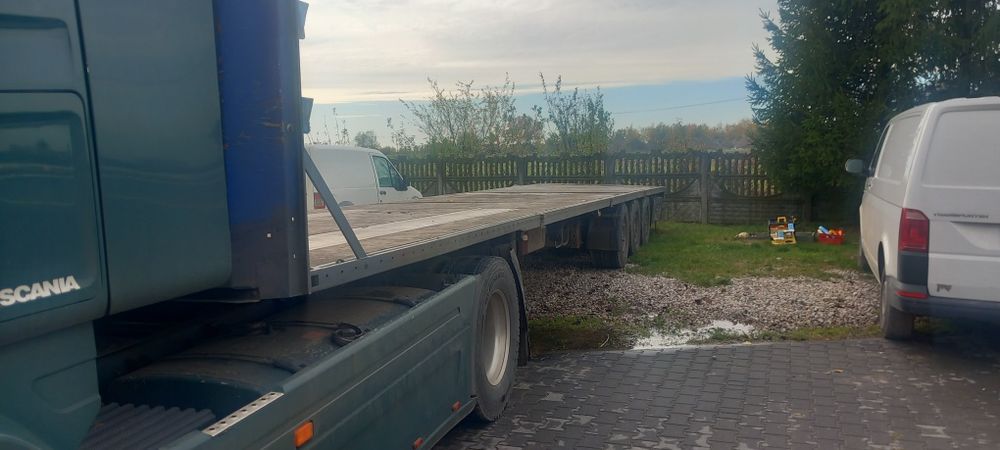 Naczepa platforma Merker mega