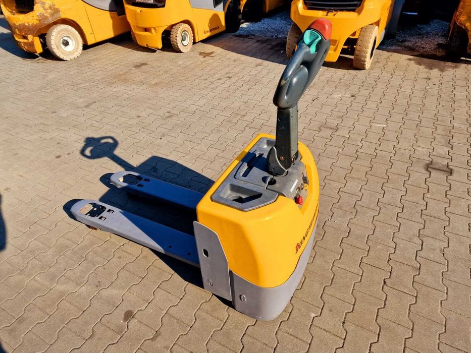 Wózek paletowy paleciak elektryczny JUNGHEINRICH EME 114 Nowe Baterie