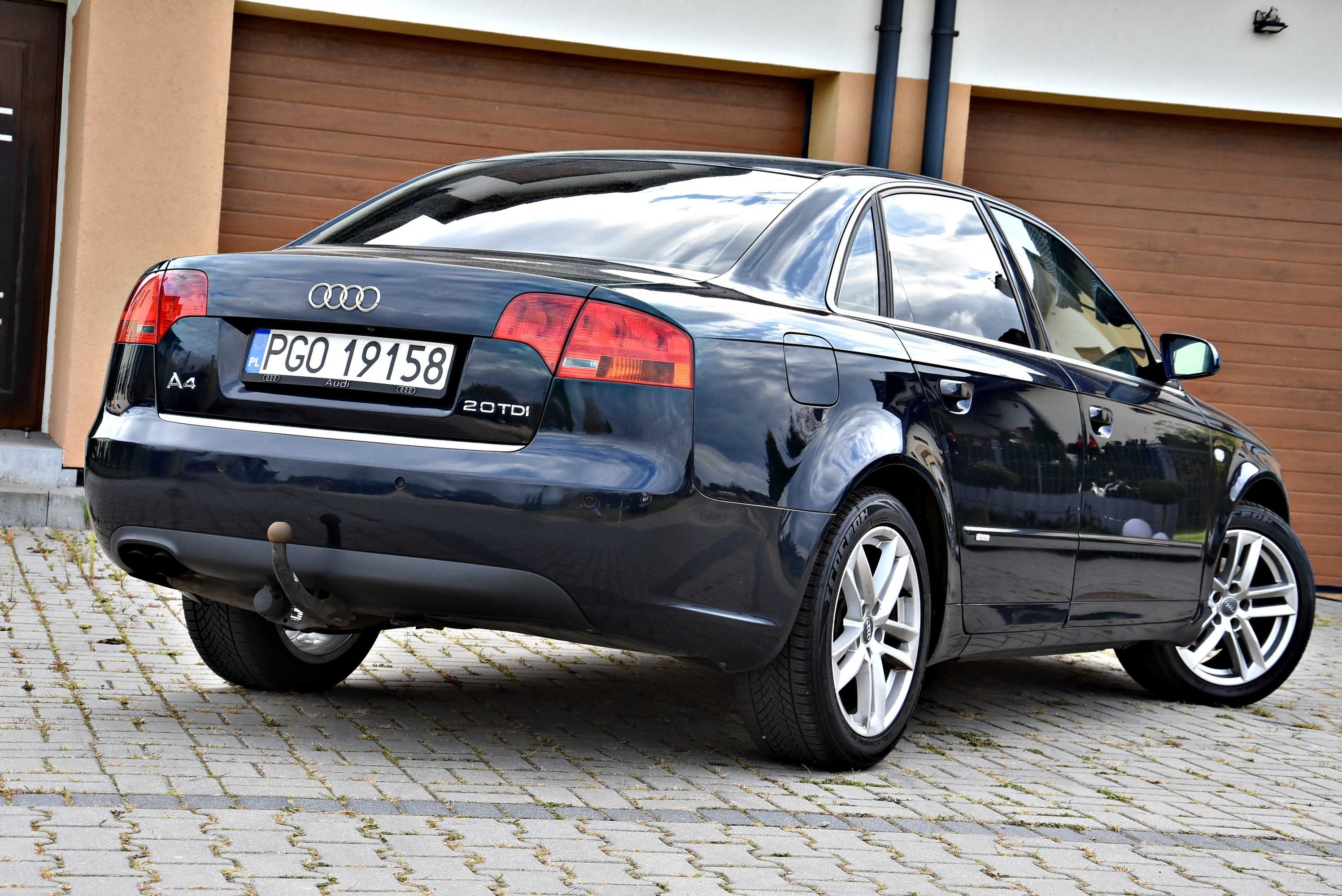 Ładne Audi A4 B7 2005r 2.0TDI 140KM S-LINE Xenon BOSSE MMI Super Stan