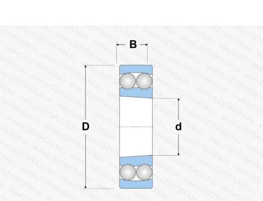 Łożysko 2315 K-M-C3 FAG Nowe
