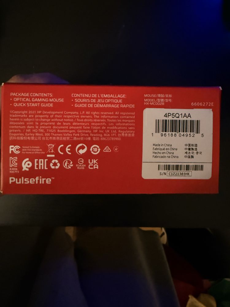 Rato Gaming HyperX
