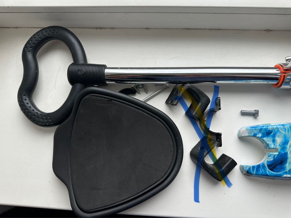 Батьківська ручка та сидіння від самоката scooter