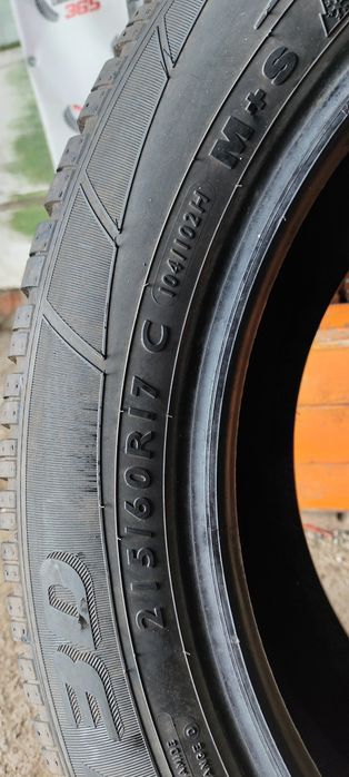БЕЗ ПРЕДОПЛАТ Шини/Резина/Колеса Dunlop 215 60 R17C 104/102H Зима #255