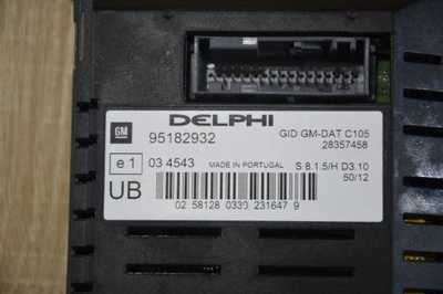 Дисплей информационный Opel Antara \Опель Антара GM 96858451