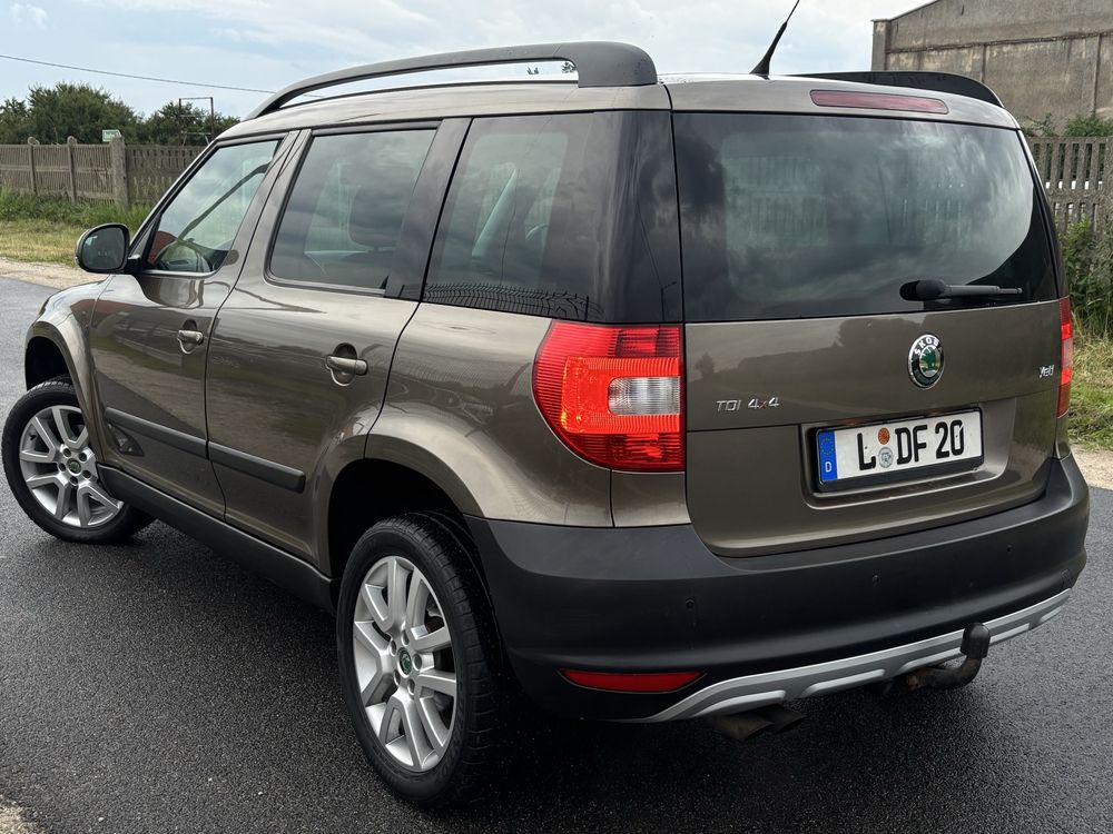 Skoda Yeti 2.0 TDI ! 4x4 ! Hak ! Po Opłatach !