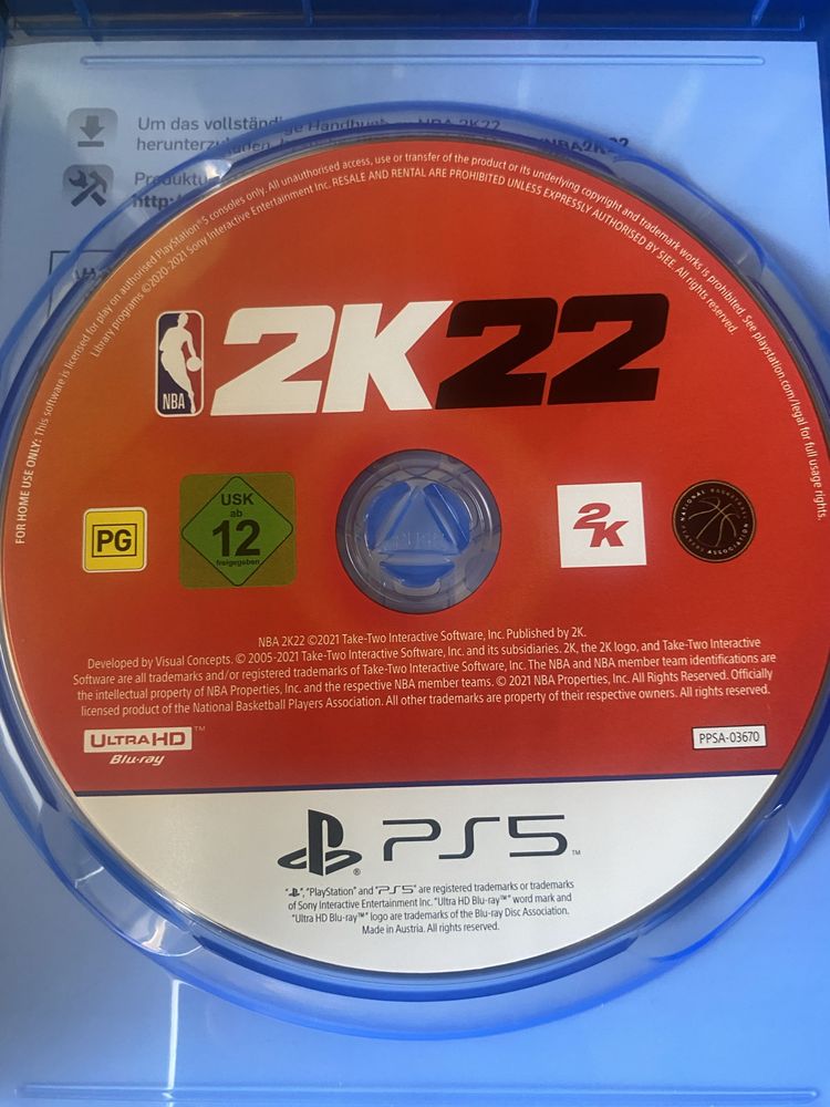 Gra Nba 2k22 ps5