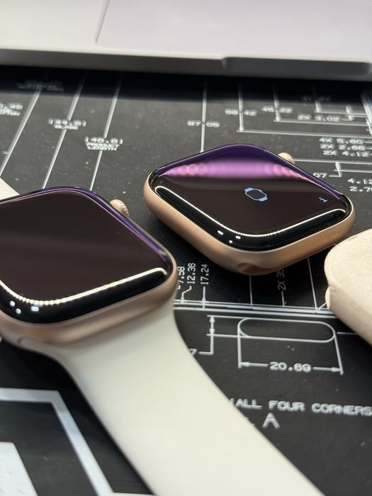 Apple watch 10 series 46mm rose gold 100% акумулятор + гарантія