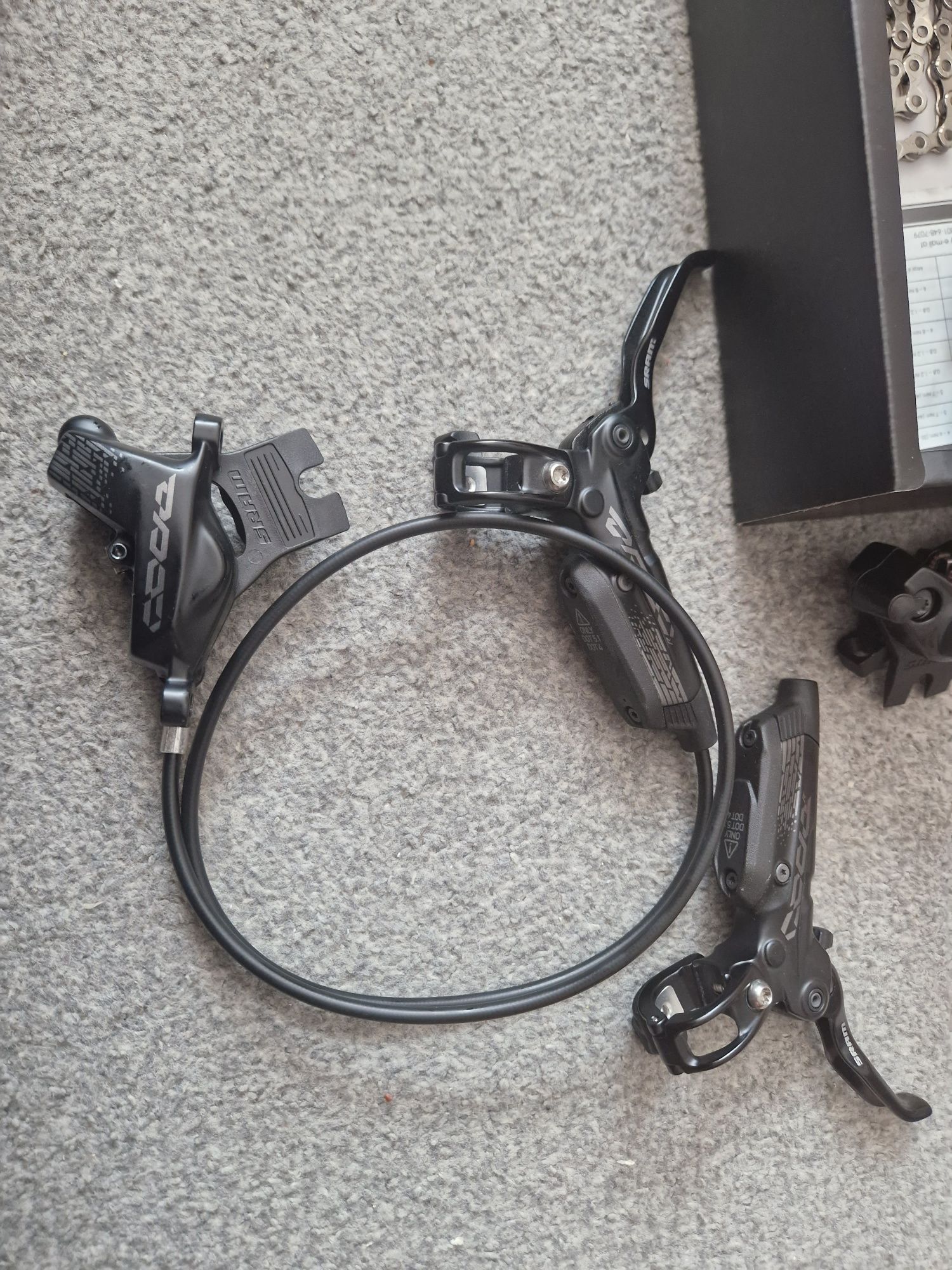 Zestaw Hamulce Sram Code R Manetka Przerzutka Sram NX 11 Speed